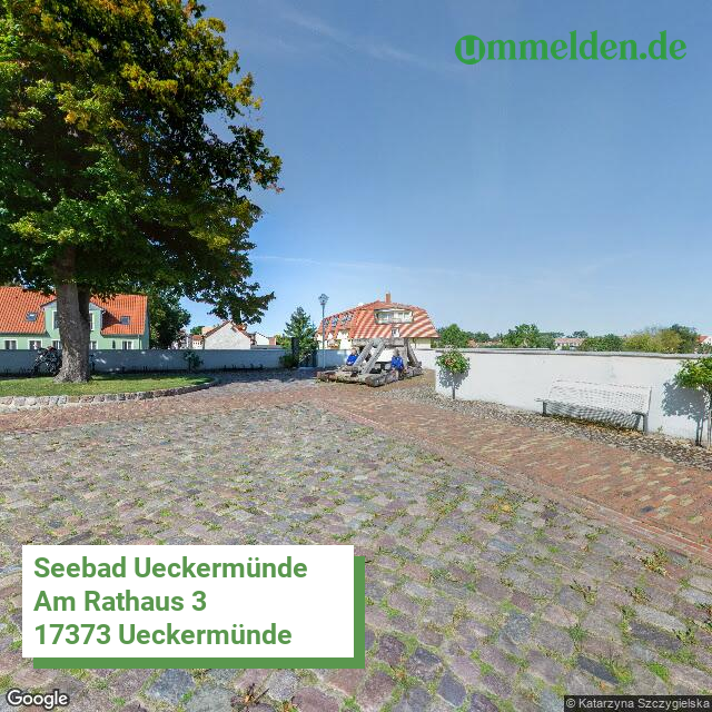 130750136136 streetview amt Ueckermuende Seebad Stadt