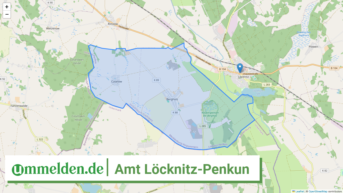 130755556 Amt Loecknitz Penkun