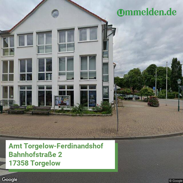 130755559 streetview amt Amt Torgelow Ferdinandshof