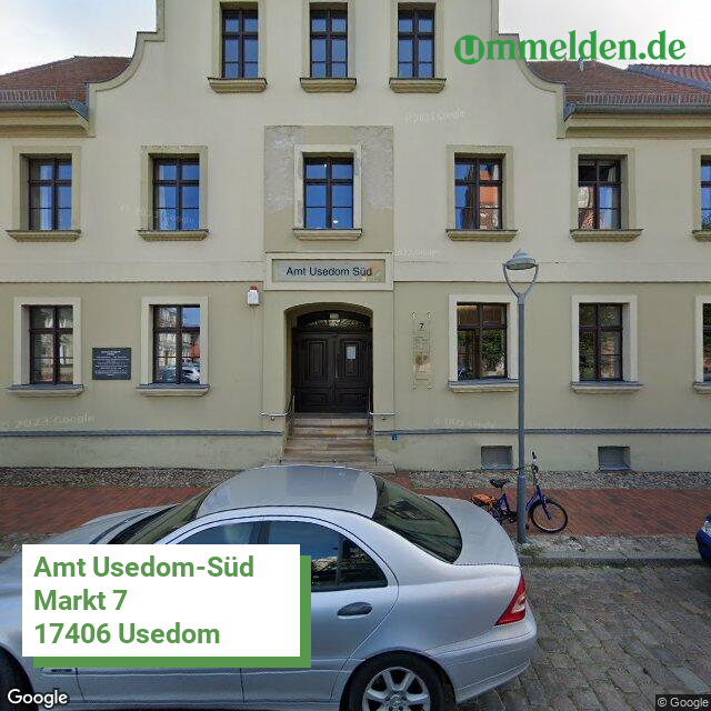 130755562 streetview amt Amt Usedom Sued