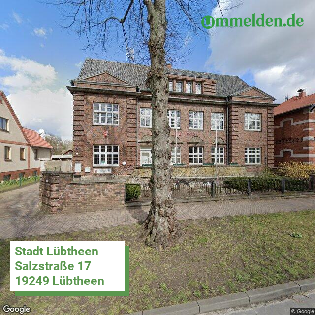 130760088088 streetview amt Luebtheen Stadt