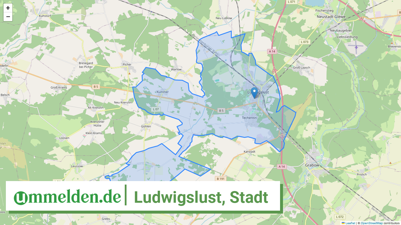 130760090090 Ludwigslust Stadt