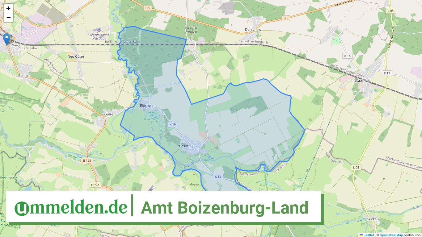 130765652 Amt Boizenburg Land