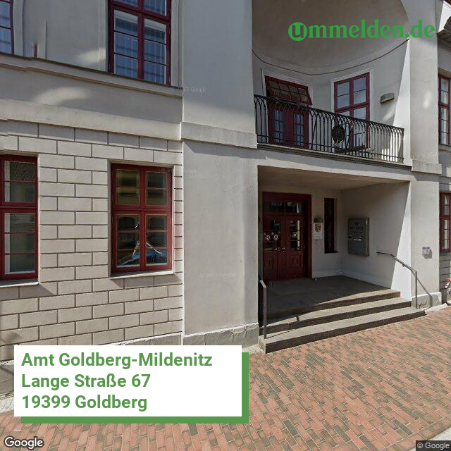 130765656 streetview amt Amt Goldberg Mildenitz