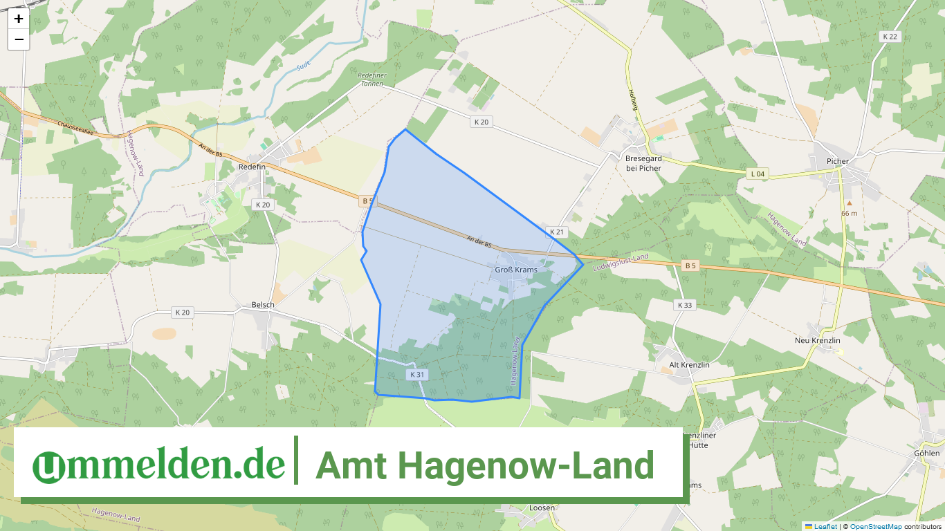 130765658 Amt Hagenow Land