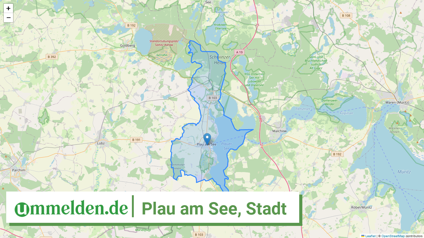 130765663114 Plau am See Stadt