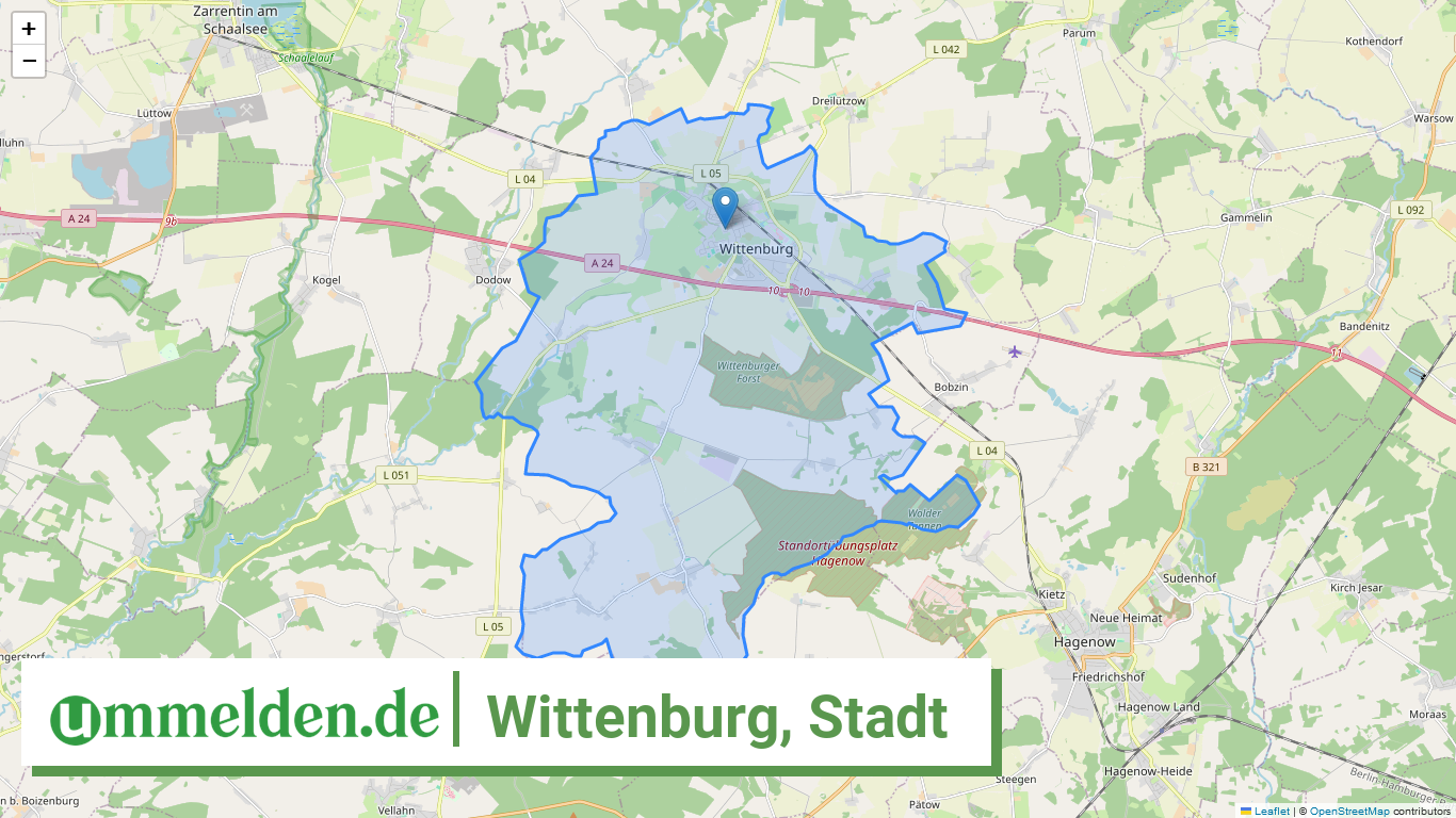 130765666152 Wittenburg Stadt