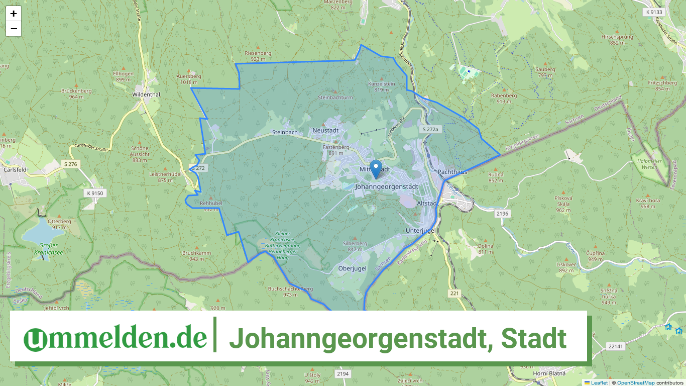 145210320320 Johanngeorgenstadt Stadt