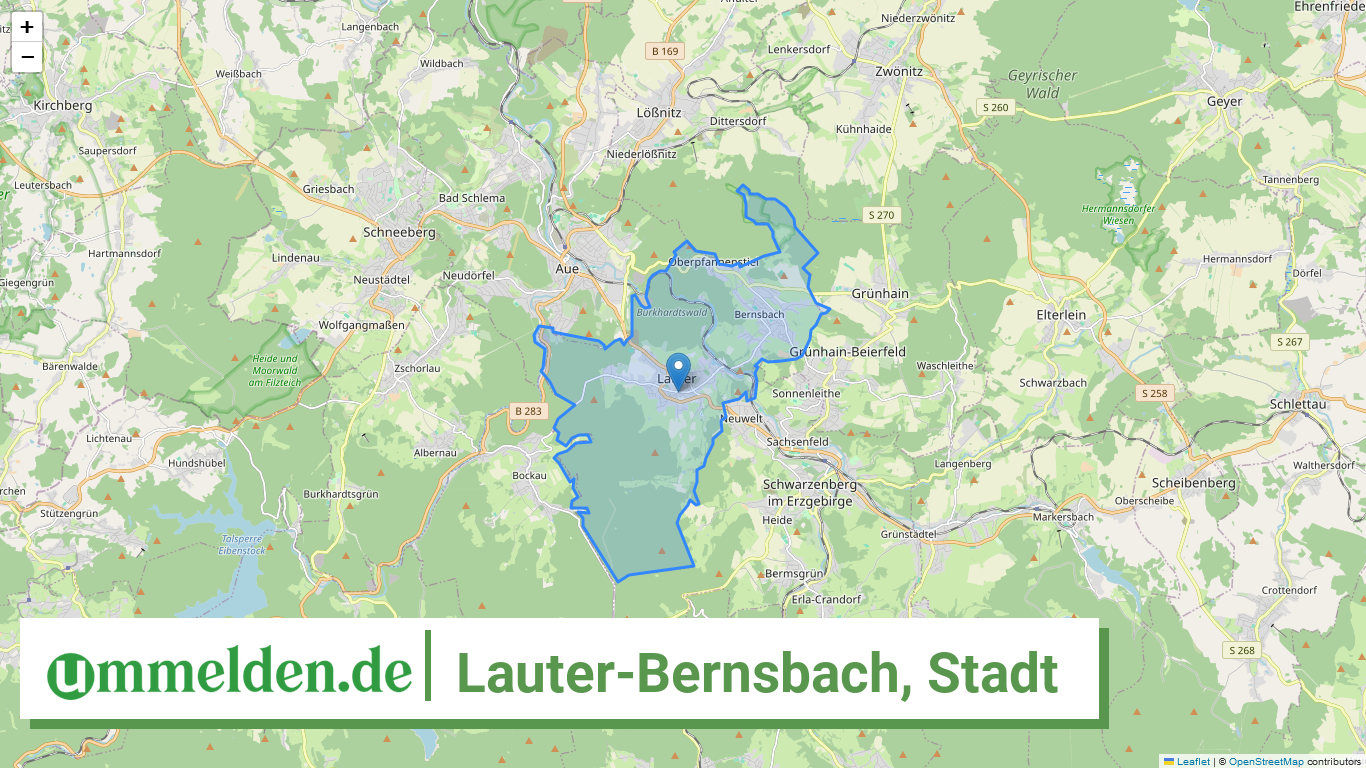 145210355355 Lauter Bernsbach Stadt