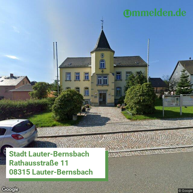 145210355355 streetview amt Lauter Bernsbach Stadt