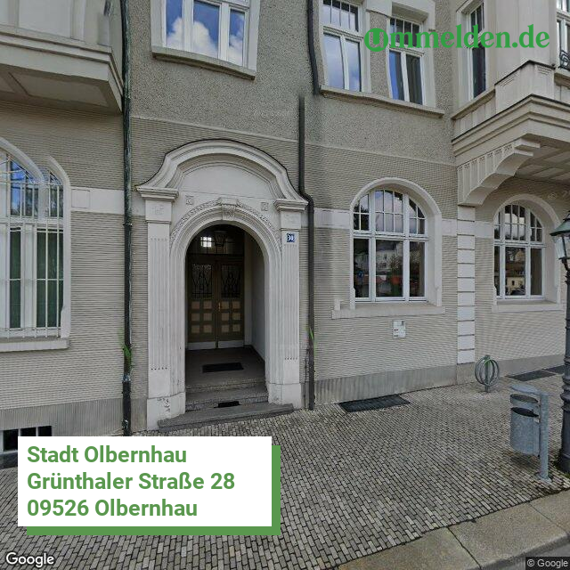 145210460460 streetview amt Olbernhau Stadt