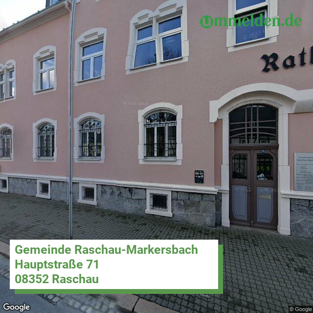 145210500500 streetview amt Raschau Markersbach