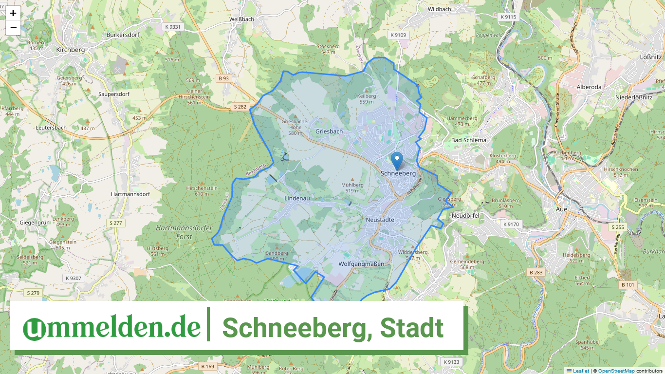 145210530530 Schneeberg Stadt