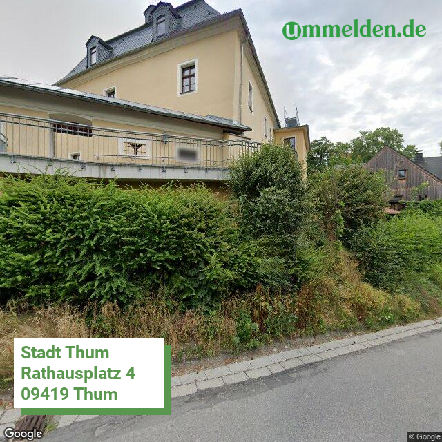 145210640640 streetview amt Thum Stadt