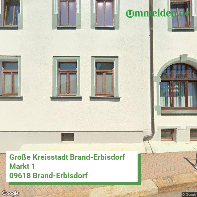 145220050050 streetview amt Brand Erbisdorf Stadt