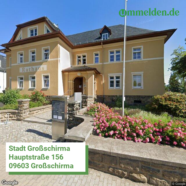 145220210210 streetview amt Grossschirma Stadt