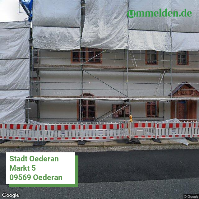 145220440440 streetview amt Oederan Stadt