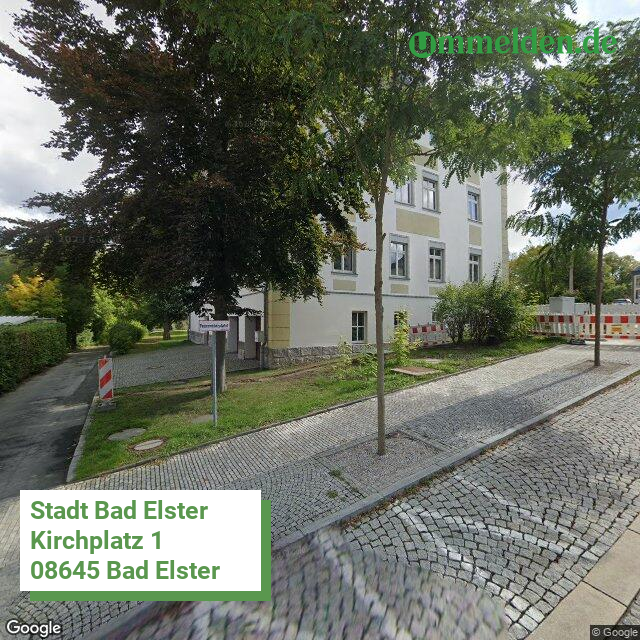 145230040040 streetview amt Bad Elster Stadt