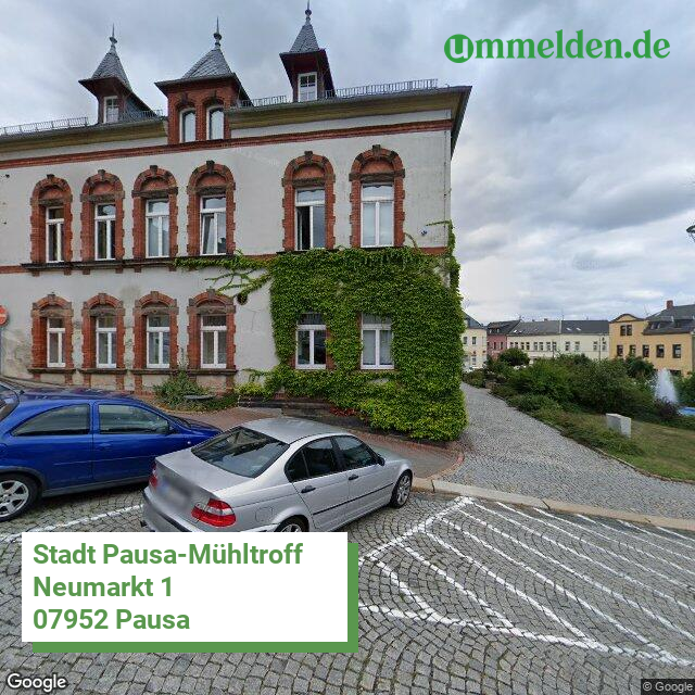 145230310310 streetview amt Pausa Muehltroff Stadt