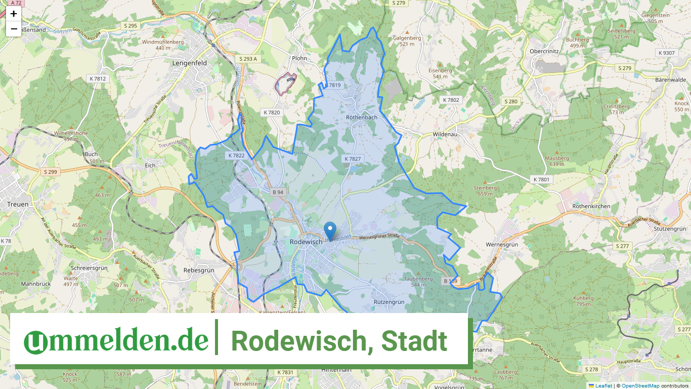 145230360360 Rodewisch Stadt