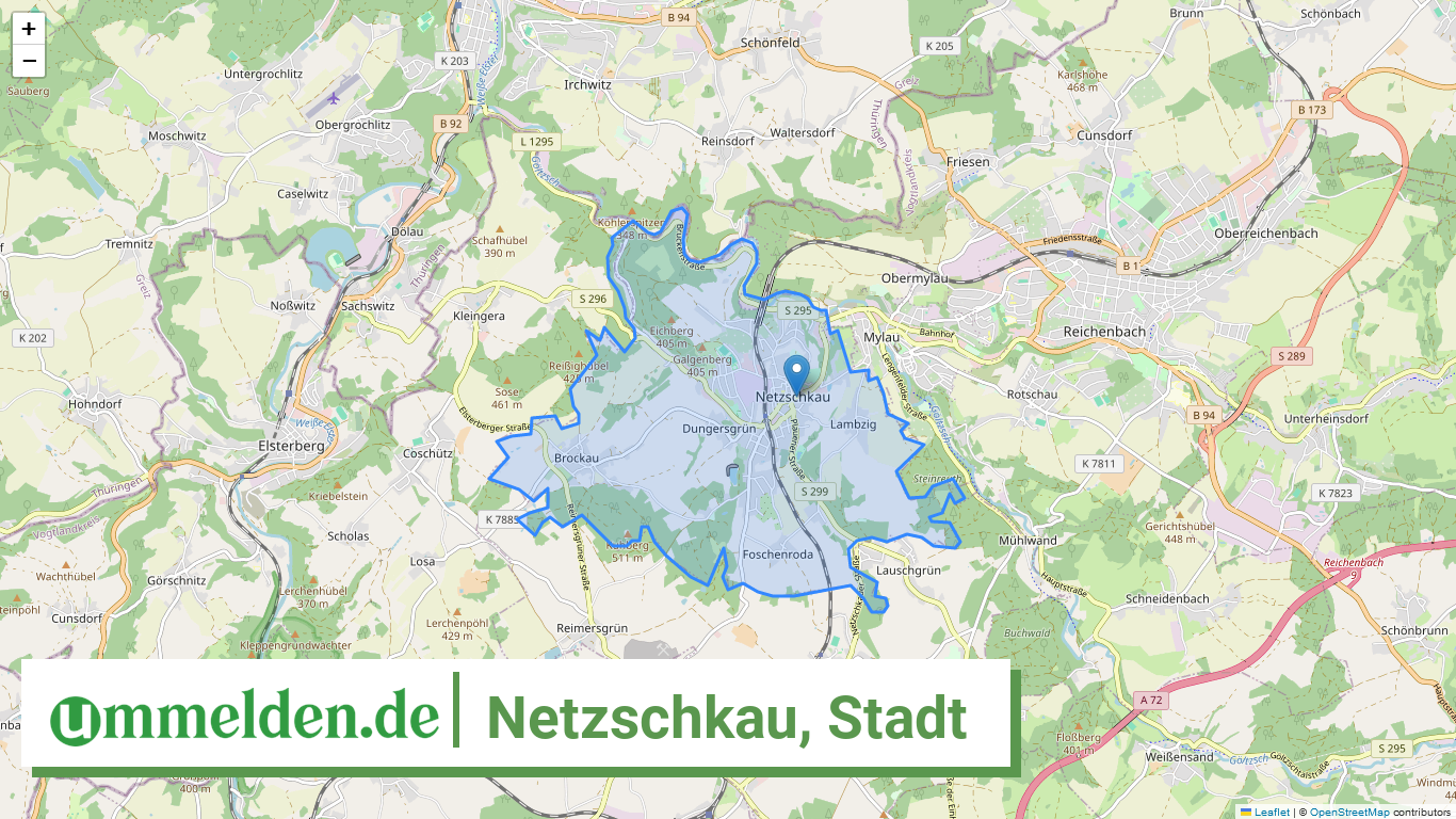 145235120260 Netzschkau Stadt