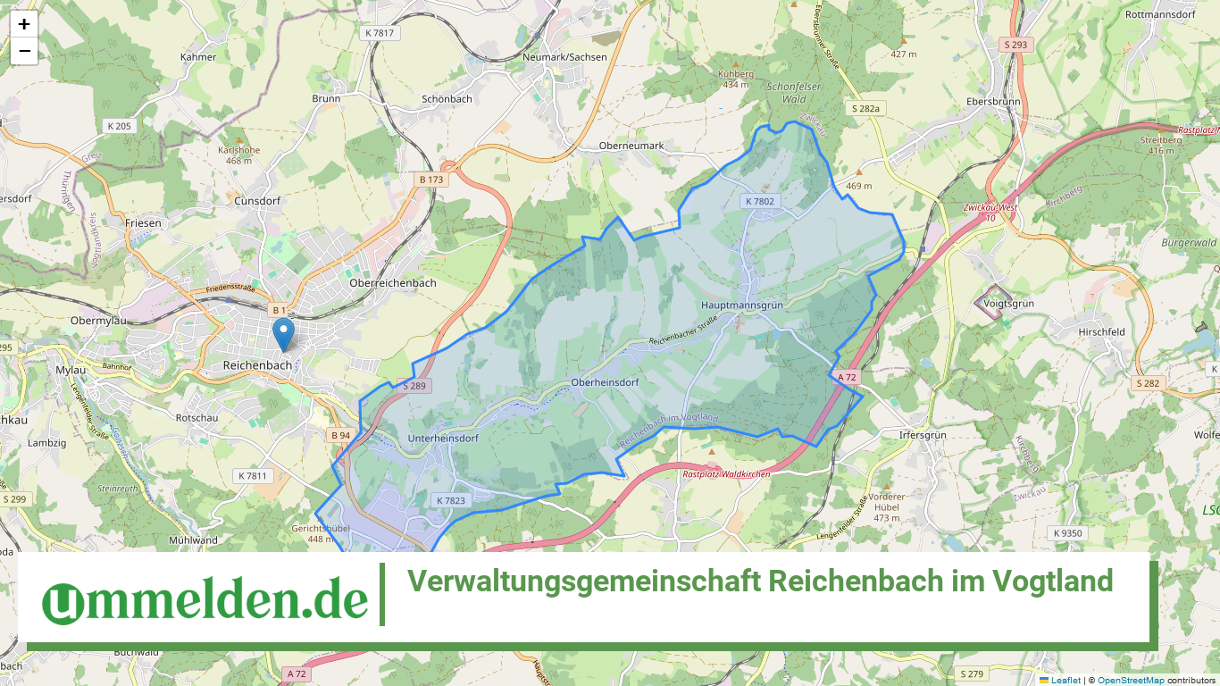 145235125 Verwaltungsgemeinschaft Reichenbach im Vogtland