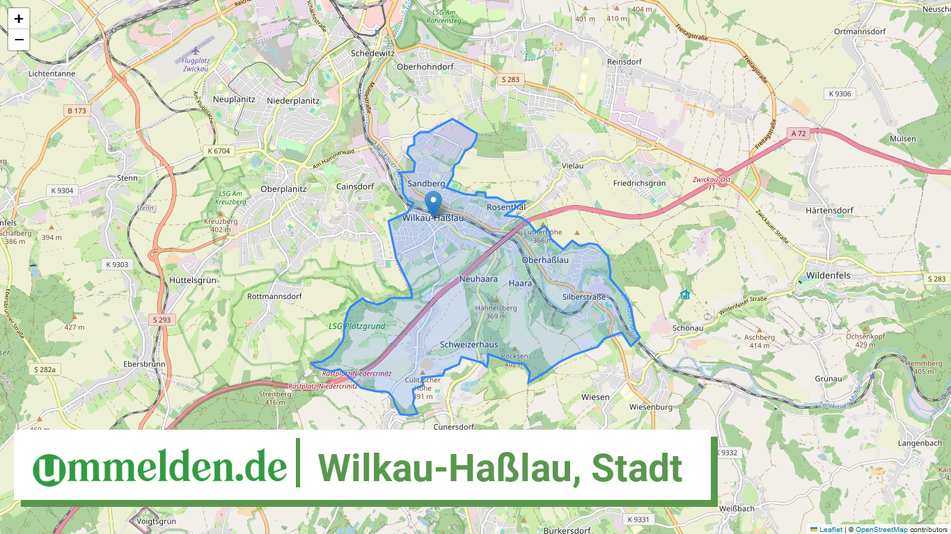 145240320320 Wilkau Hasslau Stadt