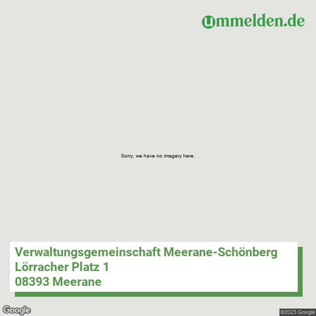 145245118 streetview amt Verwaltungsgemeinschaft Meerane Schoenberg