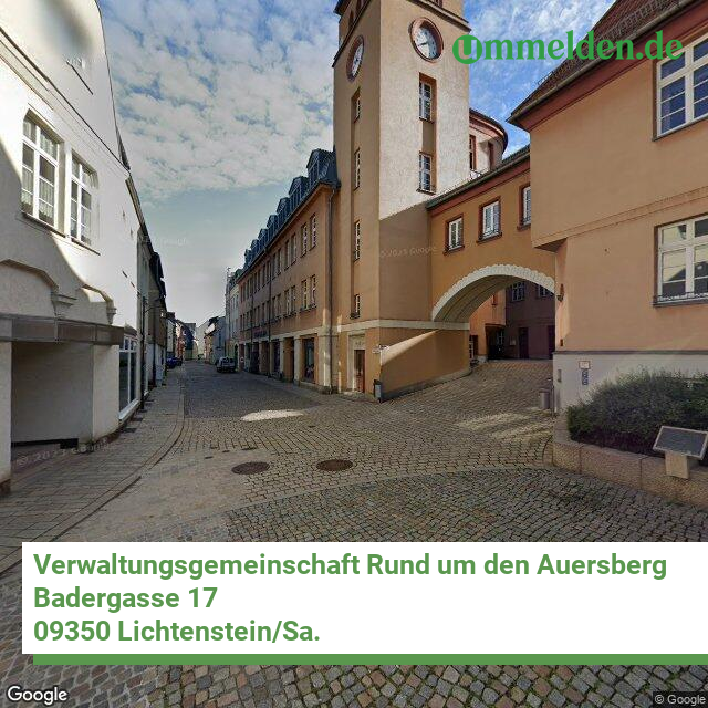 145245128160 streetview amt Lichtenstein Sa. Stadt