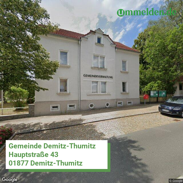 146250100100 streetview amt Demitz Thumitz