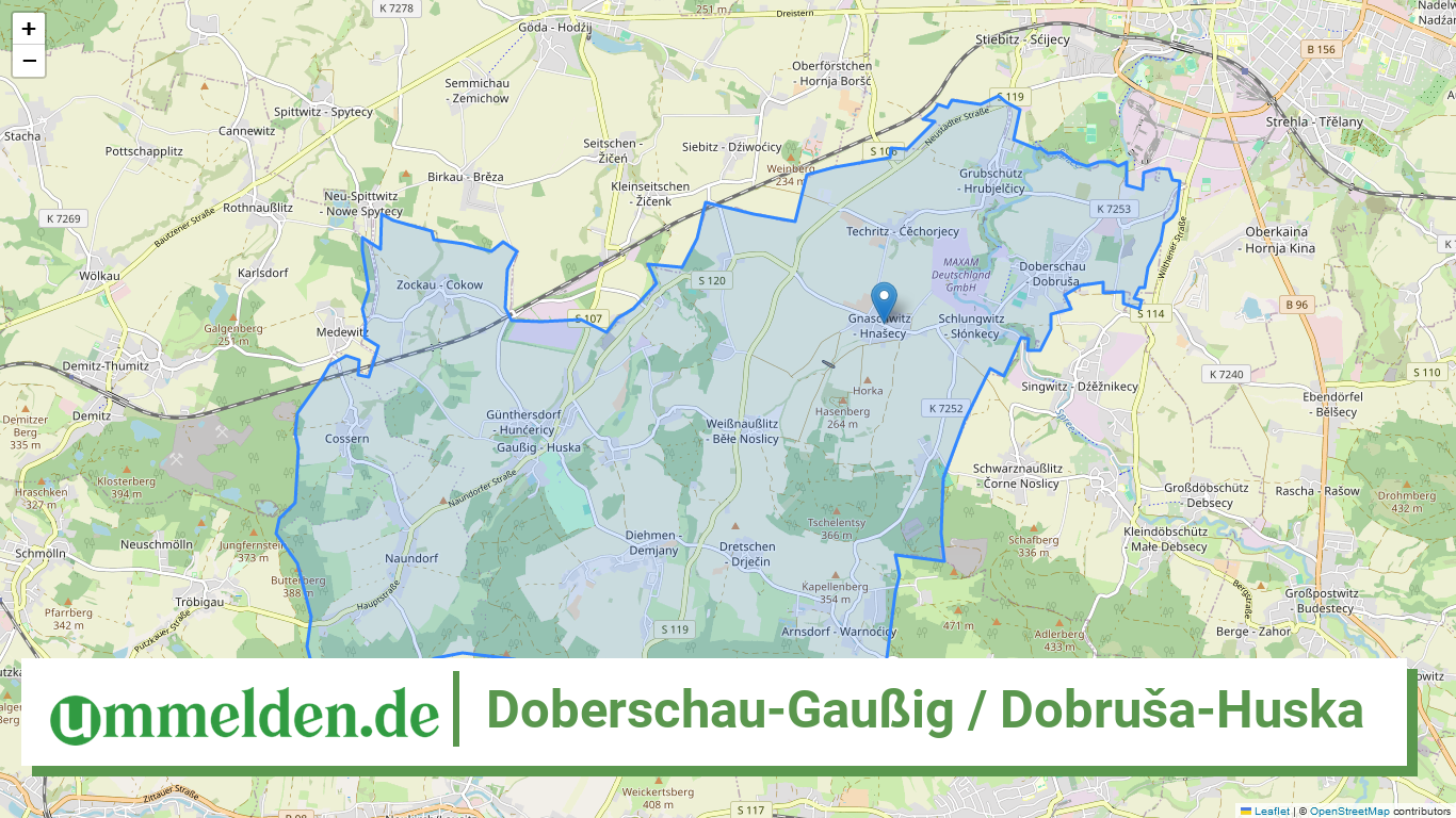 146250110110 Doberschau Gaussig Dobrusa Huska