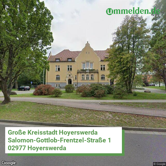 146250240240 streetview amt Hoyerswerda Wojerecy Stadt