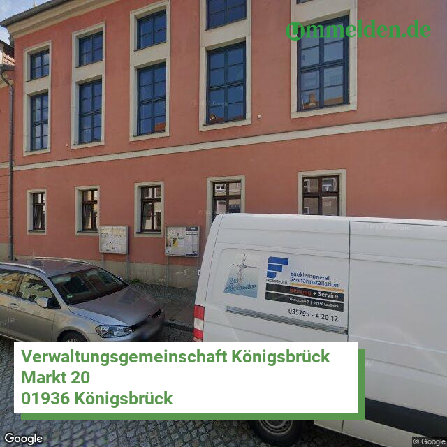 146255218 streetview amt Verwaltungsgemeinschaft Koenigsbrueck