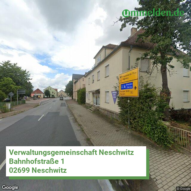 146255223360 streetview amt Neschwitz