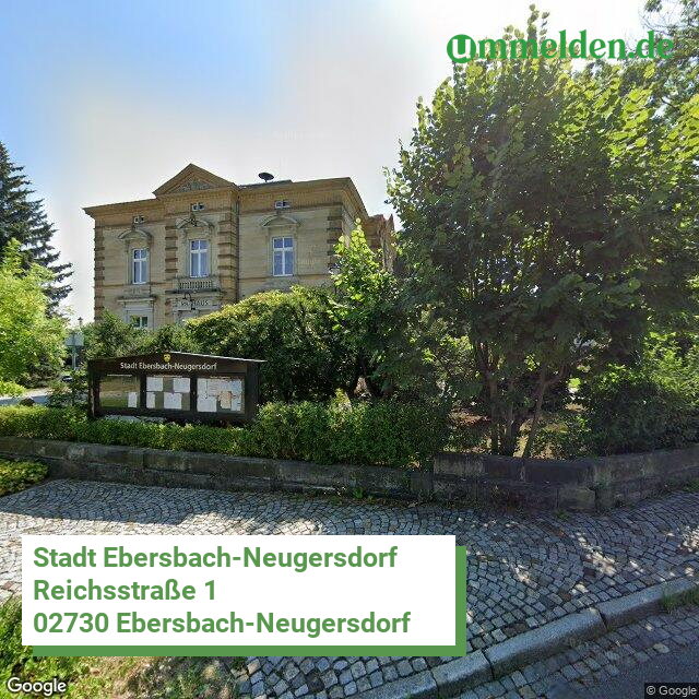 146260085085 streetview amt Ebersbach Neugersdorf Stadt