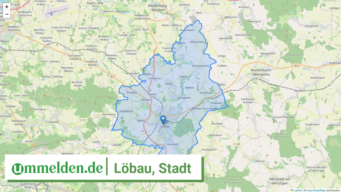 146265220290 Loebau Stadt