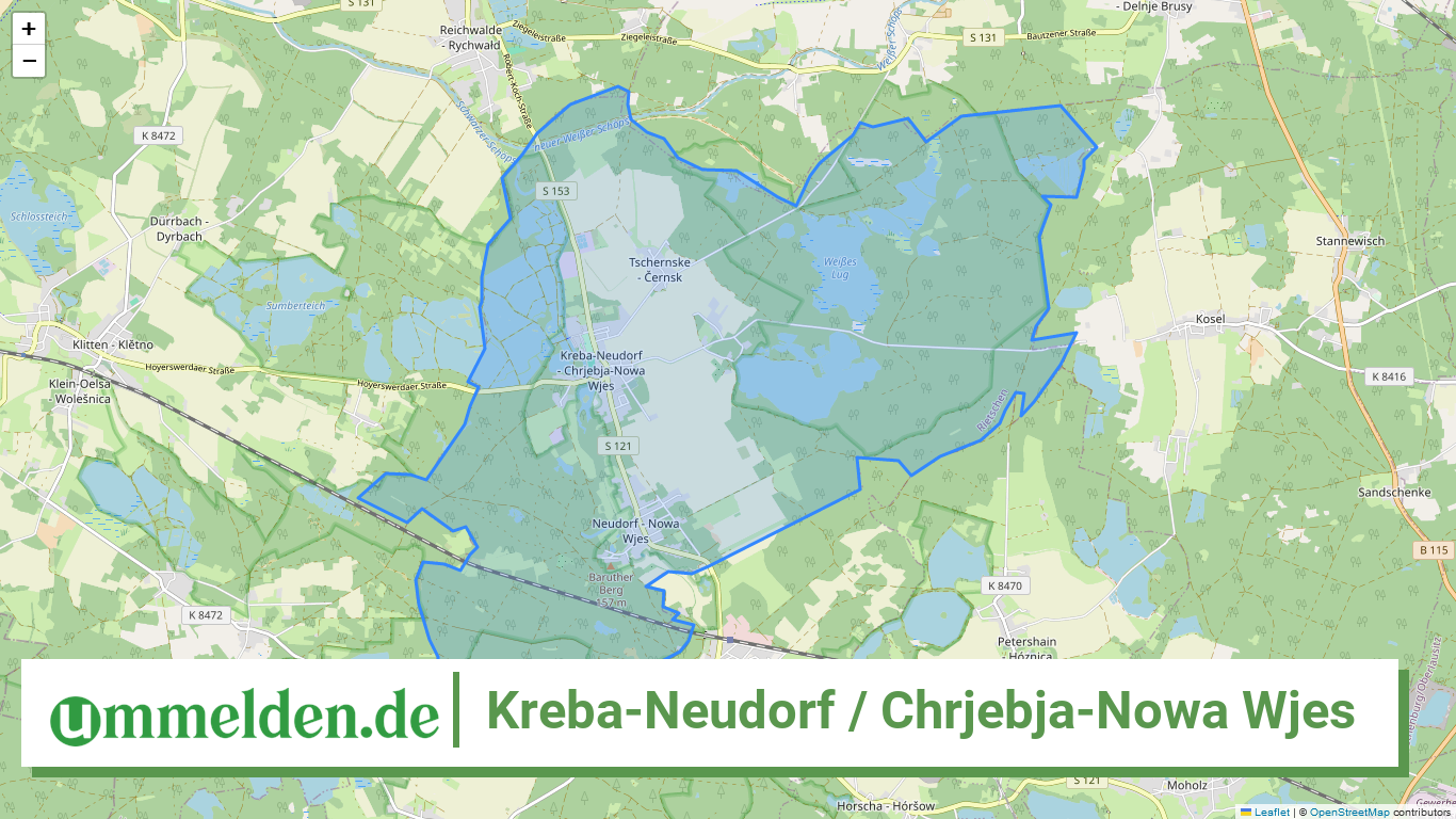 146265233260 Kreba Neudorf Chrjebja Nowa Wjes