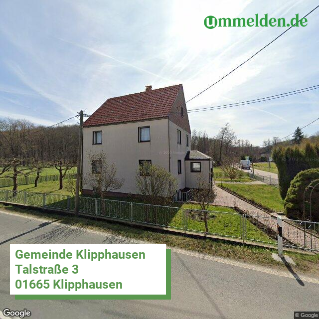 146270100100 streetview amt Klipphausen