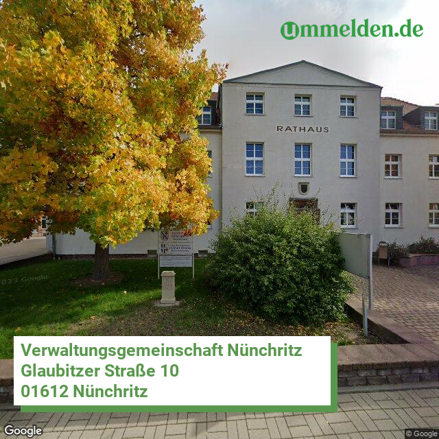 146275225 streetview amt Verwaltungsgemeinschaft Nuenchritz