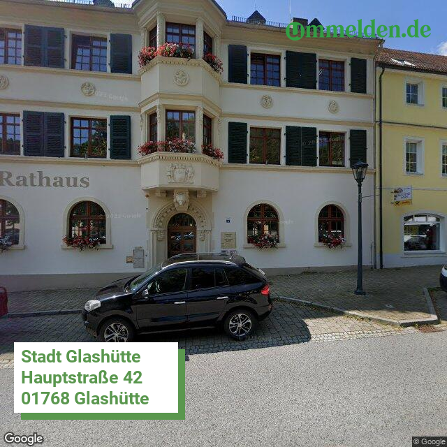 146280130130 streetview amt Glashuette Stadt