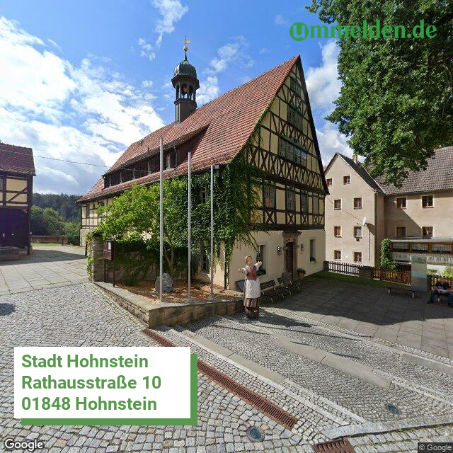 146280190190 streetview amt Hohnstein Stadt