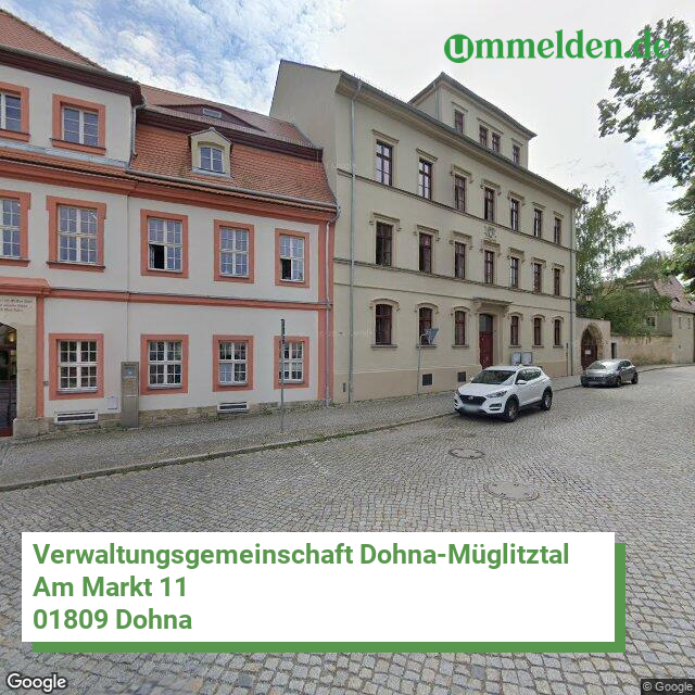 146285209 streetview amt Verwaltungsgemeinschaft Dohna Mueglitztal