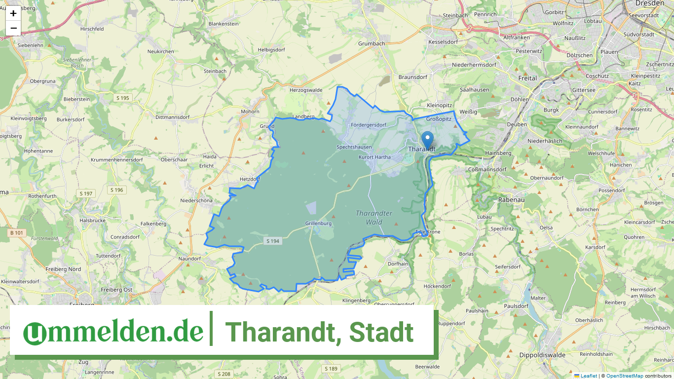 146285240400 Tharandt Stadt