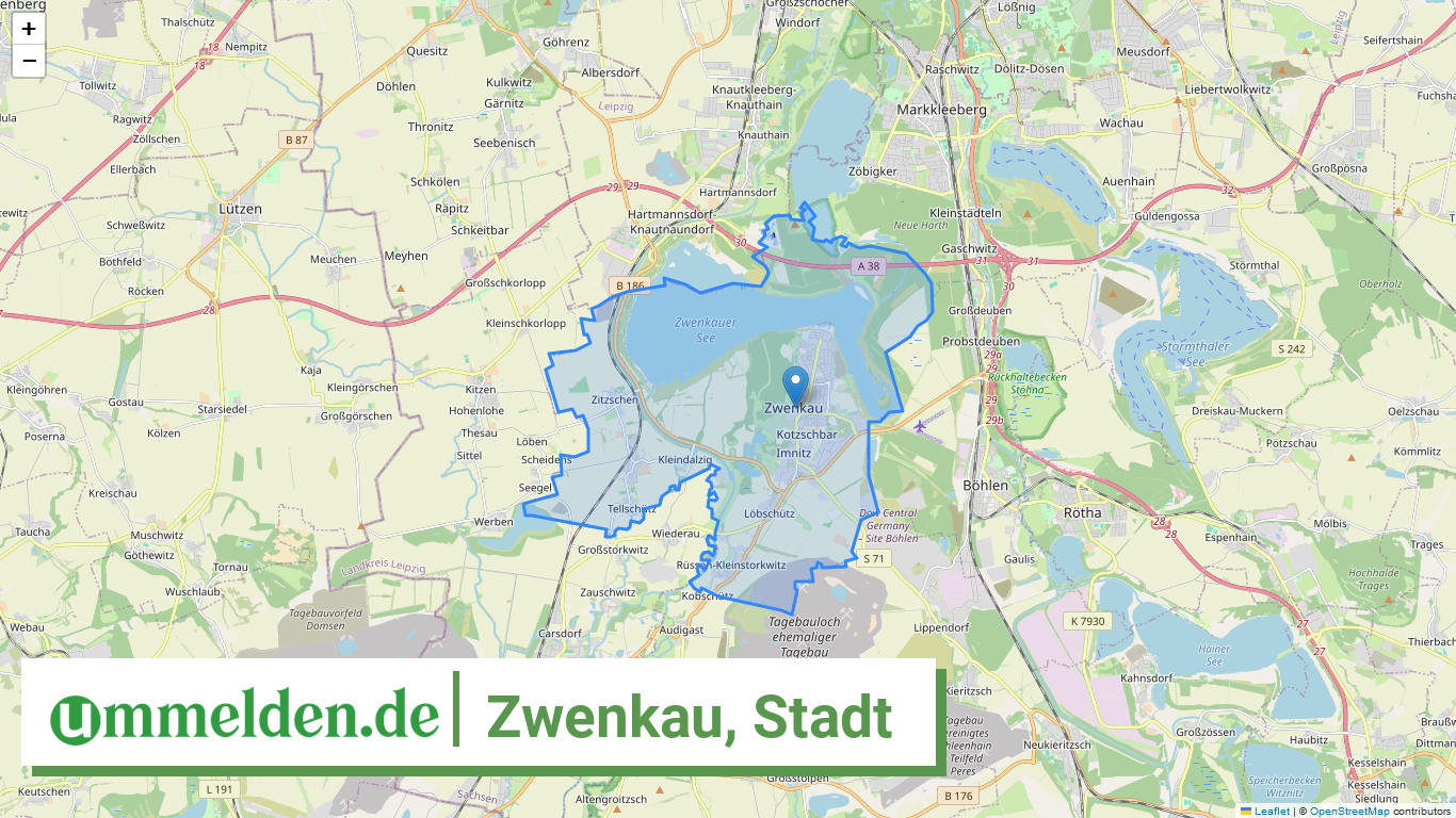 147290430430 Zwenkau Stadt