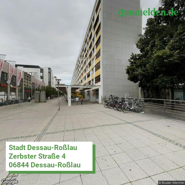 150010000000 streetview amt Dessau Rosslau Stadt