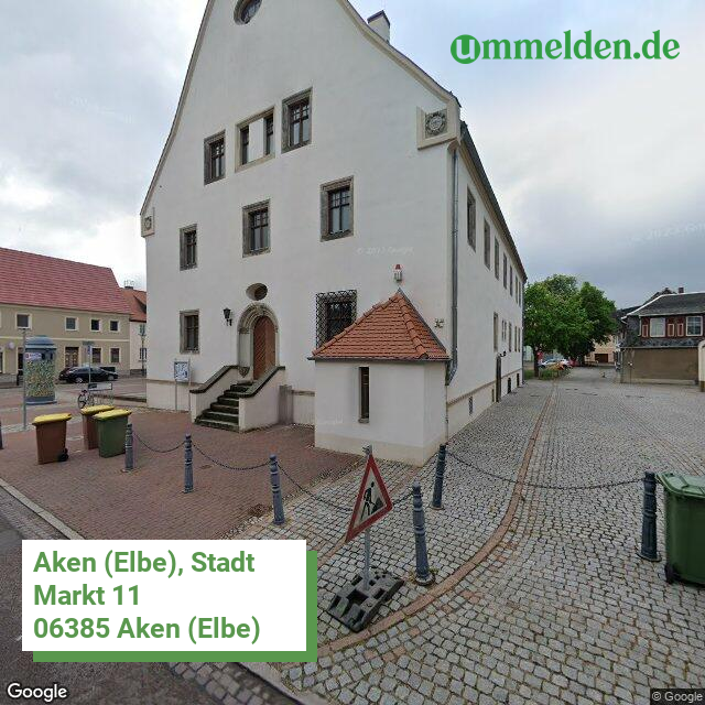 150820005005 streetview amt Aken Elbe Stadt