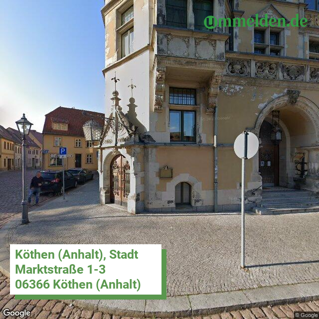 150820180180 streetview amt Koethen Anhalt Stadt