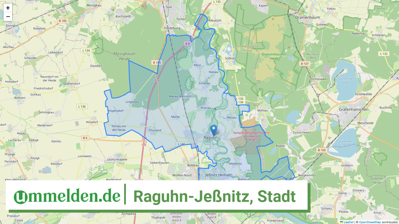 150820301301 Raguhn Jessnitz Stadt