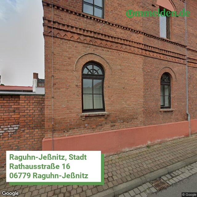 150820301301 streetview amt Raguhn Jessnitz Stadt