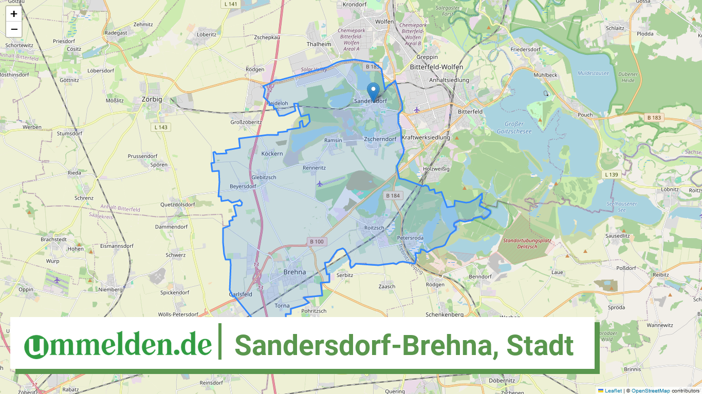 150820340340 Sandersdorf Brehna Stadt